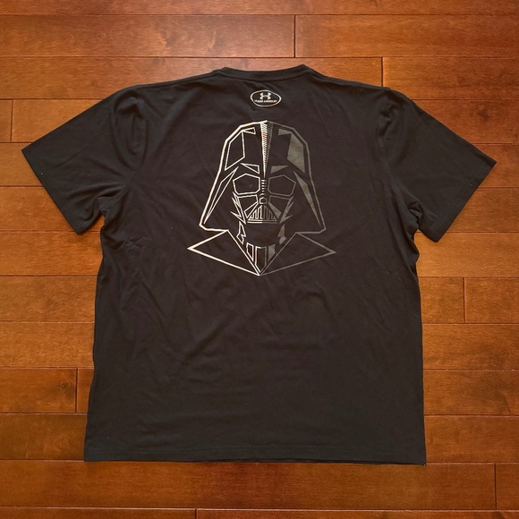 Under Armour Star Wars Black Darth Vader T-Shirt - Picture 1 of 4